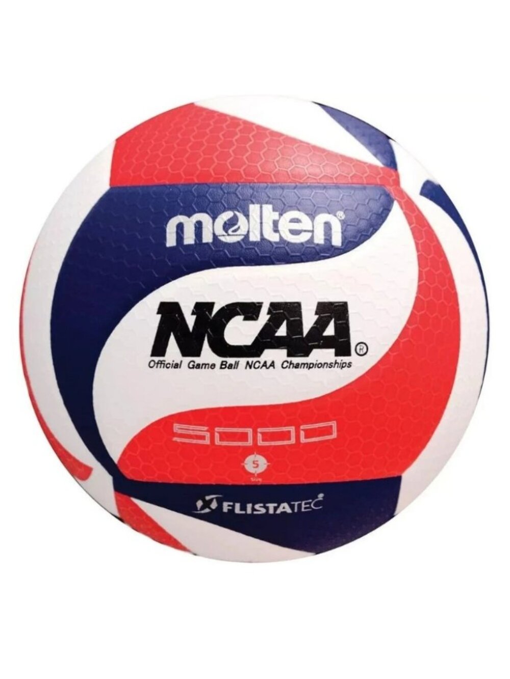 Molten Flistatec NCAA Volleyball V5M5000-3N Red White Blue Official Game Ball
